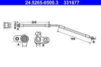 ATE 24526505003 Bremsschlauch