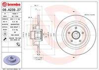 BREMBO 08A23927 Bremsscheibe