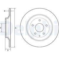 DELPHI BG4567C Bremsscheibe