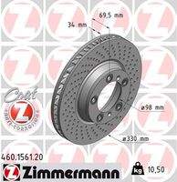 ZIMMERMANN 460156120 Bremsscheibe