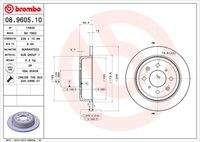 BREMBO 08960510 Bremsscheibe