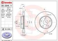 BREMBO 09C64811 Bremsscheibe
