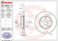 BREMBO 09C64811 Bremsscheibe