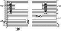 MAHLE AC457000S Kondensator, Klimaanlage