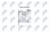 NTY NPWVW019 Gelenksatz, Antriebswelle