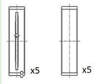 FAI AutoParts BM1019STD Kurbelwellenlager