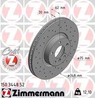 ZIMMERMANN 150344852 Bremsscheibe