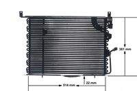 MAHLE AC149000S Kondensator, Klimaanlage