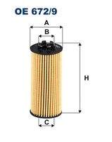 FILTRON OE672/9 Ölfilter