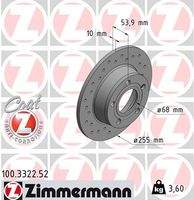 ZIMMERMANN 100332252 Bremsscheibe