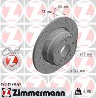 ZIMMERMANN 150129952 Bremsscheibe