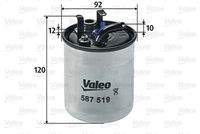 VALEO 587519 Kraftstofffilter