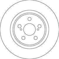 TRW DF4641 Bremsscheibe