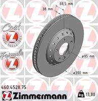 ZIMMERMANN 460452875 Bremsscheibe