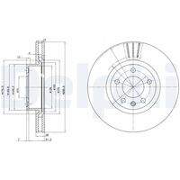 DELPHI BG2742 Bremsscheibe