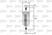 VALEO 587027 Kraftstofffilter