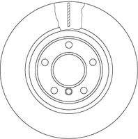 TRW DF6616S Bremsscheibe