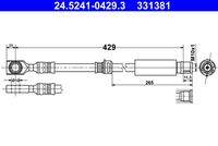 ATE 24524104293 Bremsschlauch