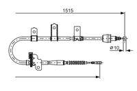 BOSCH 1987482098 Seilzug, Feststellbremse