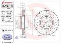 BREMBO 09A4272X Bremsscheibe