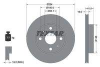 TEXTAR 92285603 Bremsscheibe