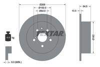 TEXTAR 92070800 Bremsscheibe