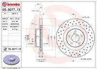 BREMBO 0990771X Bremsscheibe