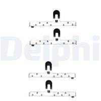 DELPHI LX0071 Zubehörsatz, Scheibenbremsbelag