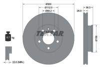 TEXTAR 92109803 Bremsscheibe