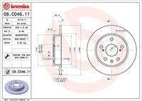 BREMBO 08C04611 Bremsscheibe