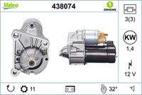 VALEO 438074 Starter