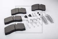 PE Automotive 08632100A Bremsbelagsatz, Scheibenbremse