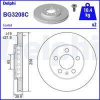 DELPHI BG3208C Bremsscheibe