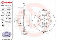 BREMBO 09557010 Bremsscheibe