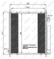 NRF 35562 Kondensator, Klimaanlage