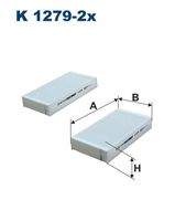 FILTRON K12792X Filter, Innenraumluft