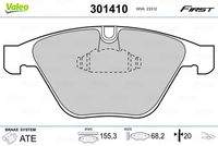 VALEO 301410 Bremsbelagsatz, Scheibenbremse