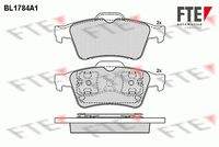 FTE BL1784A1 Bremsbelagsatz, Scheibenbremse