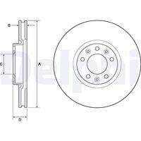 DELPHI BG4696C Bremsscheibe