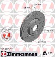 ZIMMERMANN 250137552 Bremsscheibe