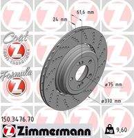 ZIMMERMANN 150347670 Bremsscheibe