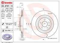 BREMBO 09976711 Bremsscheibe