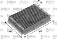 VALEO 715505 Filter, Innenraumluft