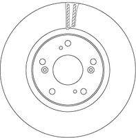 TRW DF6689 Bremsscheibe