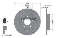 TEXTAR 92130600 Bremsscheibe