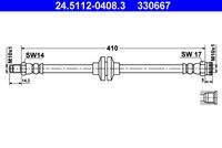 ATE 24511204083 Bremsschlauch