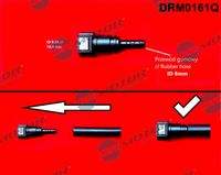 Dr.Motor Automotive DRM0161Q Schlauchverbinder, Kraftstoffschlauch