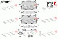 FTE BL2644B1 Bremsbelagsatz, Scheibenbremse