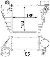 MAHLE CI22000S Ladeluftkühler