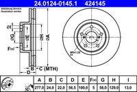 ATE 24012401451 Bremsscheibe